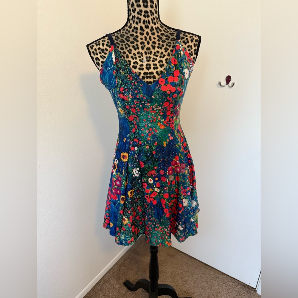 Blackmilk flower strappy dress